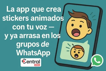 Figurinhas con Voz WhatsApp: el app que está bombando - Central Midia