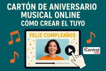 Cartón de cumpleaños Musical Online: Cómo Crear el Tuyo - Central Mídia
