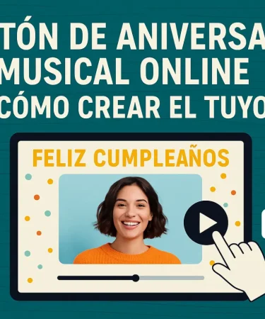 Cartón de cumpleaños Musical Online: Cómo Crear el Tuyo - Central Mídia