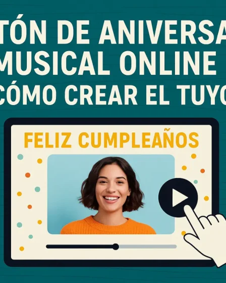 Cartón de cumpleaños Musical Online: Cómo Crear el Tuyo - Central Mídia